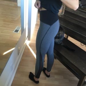 Grey Lululemon Train Times 7/8 pant